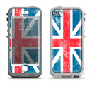 The Scratched Surface London England Flag Apple iPhone 5-5s LifeProof Nuud Case Skin Set