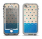The Tan & Blue Polka Dotted Pattern Apple iPhone 5-5s LifeProof Nuud Case Skin Set