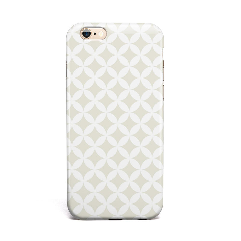 The_Tan_and_White_Overlapping_Circle_Pattern_-_iPhone_6s_-_Gold_-_Clear_Rubber_-_Hybrid_Case_-_Shopify_-_V2.jpg