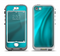 The Turquoise Highlighted Swirl Apple iPhone 5-5s LifeProof Nuud Case Skin Set
