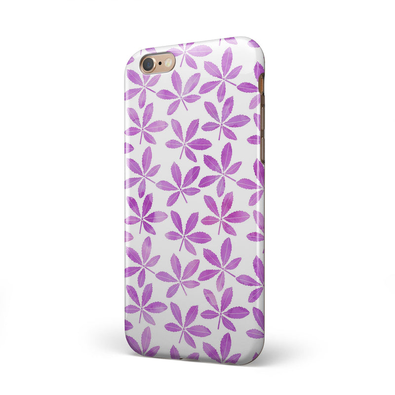The_Vibrant_Pink_and_Purple_Leaf_-_iPhone_6s_-_Gold_-_Clear_Rubber_-_Hybrid_Case_-_Shopify_-_V1.jpg