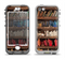 The Vintage Bookcase V1 Apple iPhone 5-5s LifeProof Nuud Case Skin Set