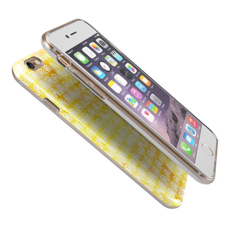 The_Watercolor_Yellow_Surface_with_White_Semi-Circles_-_iPhone_6s_-_Gold_-_Clear_Rubber_-_Hybrid_Case_-_Shopify_-_V7.jpg