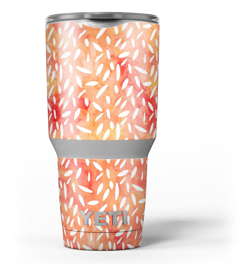 Leopard Coral and Teal V23 // Custom Skin Decal Wrap Cover for Yeti  Tumbler, Rambler, Colster Cups Coolers 