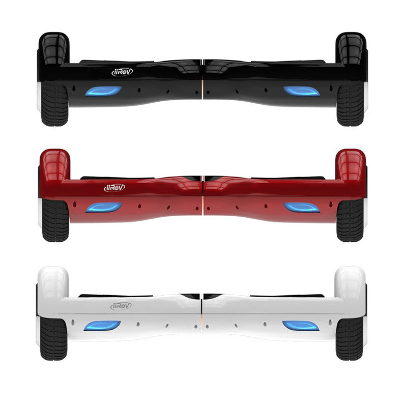 The Grunge Dark & Light Red Hearts Full-Body Skin Set for the Smart Drifting SuperCharged iiRov HoverBoard