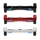 The Blue & Red Nautical Sailboat Pattern Full-Body Skin Set for the Smart Drifting SuperCharged iiRov HoverBoard