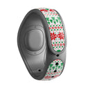 Knitted Ugly Christmas Sweater V2 - Waterproof Decal Skin Wrap Kit for the Disney Magic Band 1 or 2 (Fits 2.0 or 1.0 for Disney Parks)